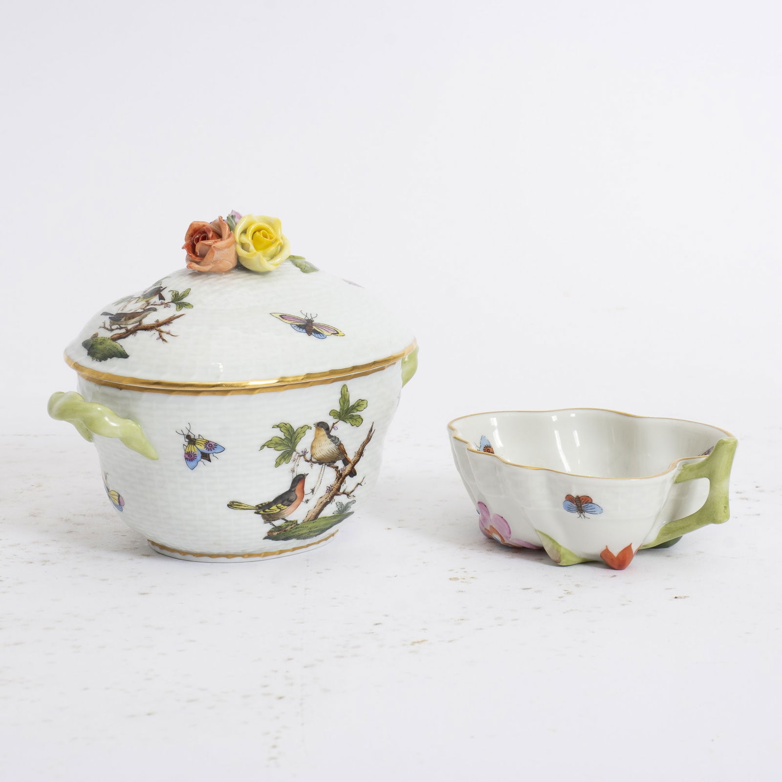 Two Herend Porcelain Table Articles (1 of 8)