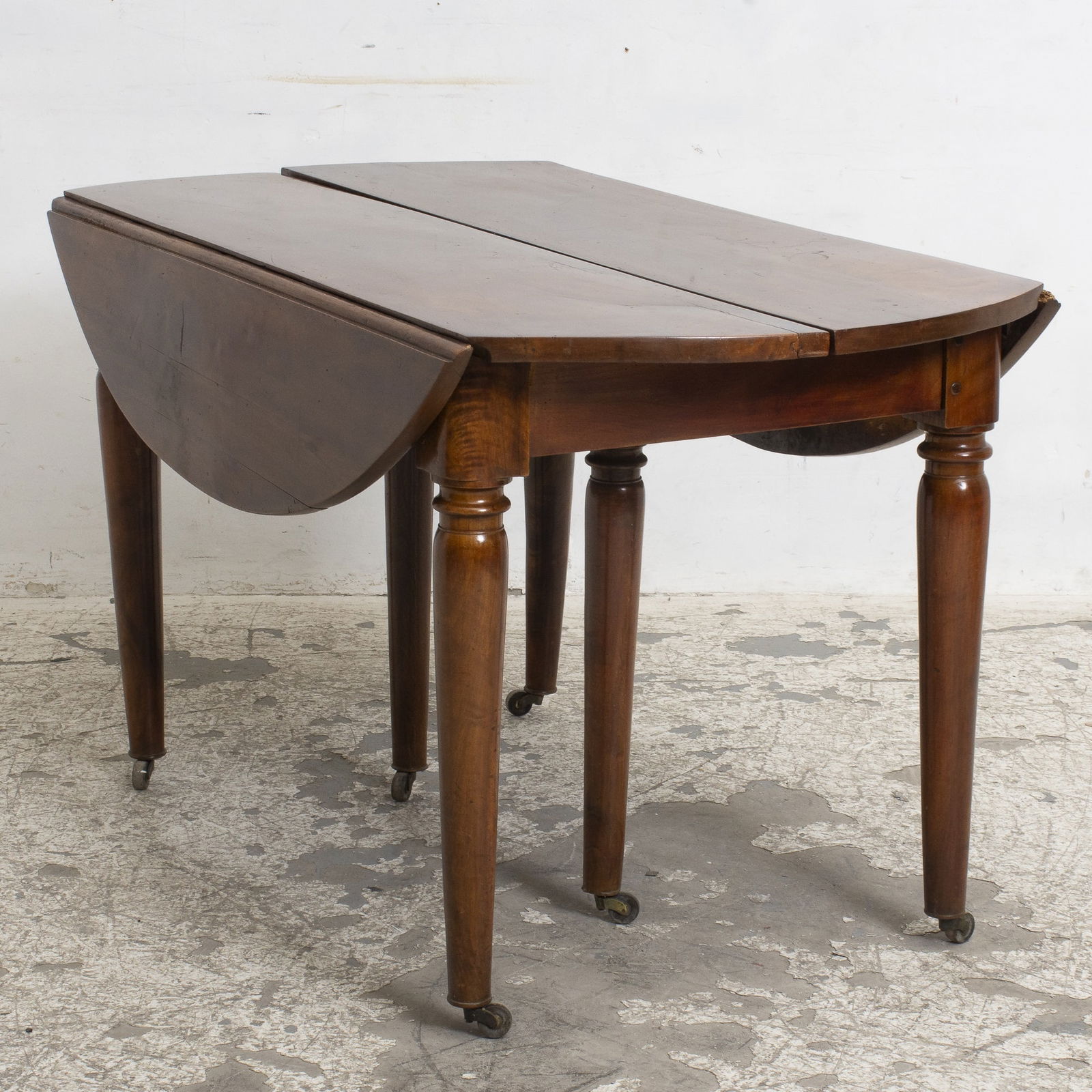 French Fruitwood Drop-Leaf Dining Table (1 of 5)