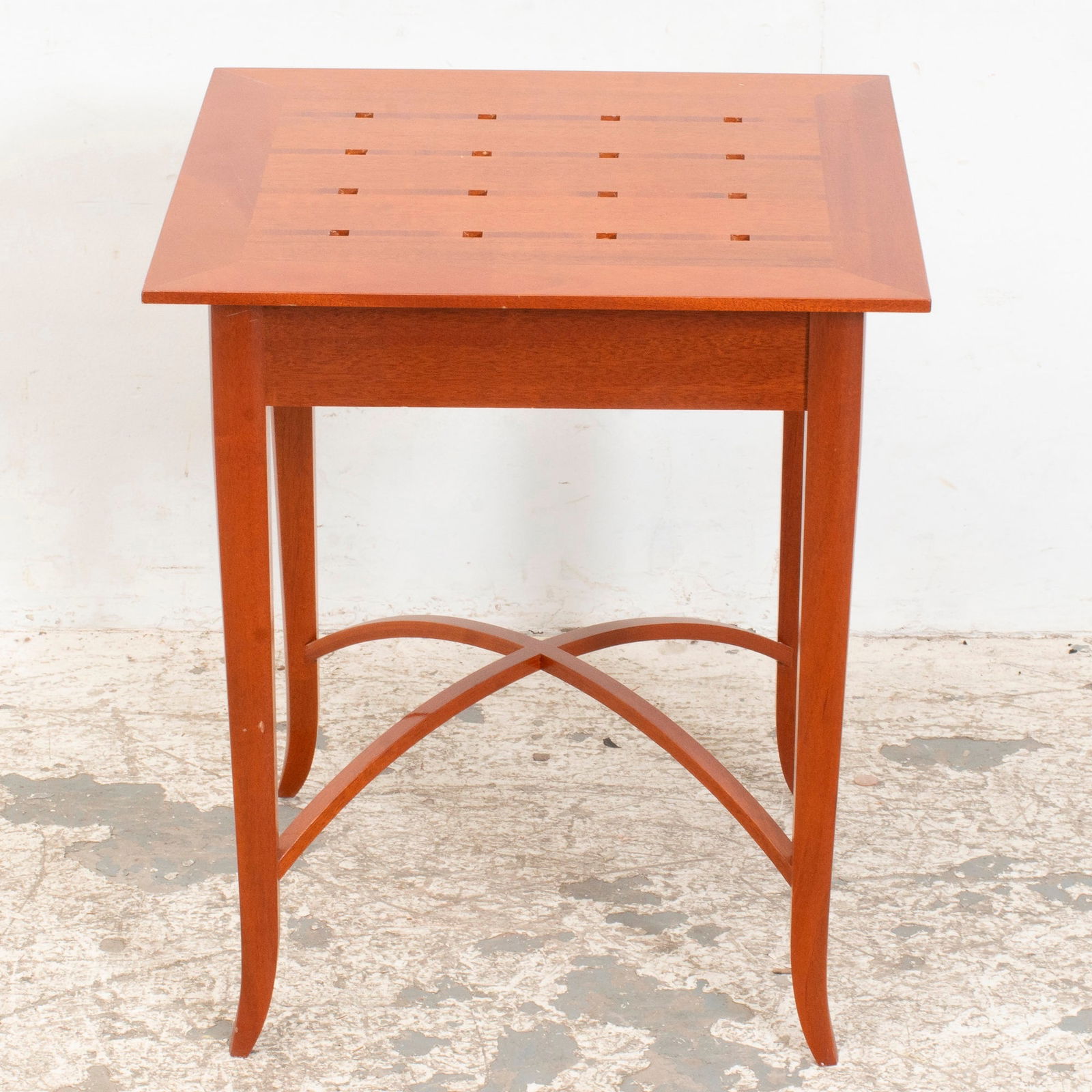 Inlaid Cherry Occasional Table (1 of 5)