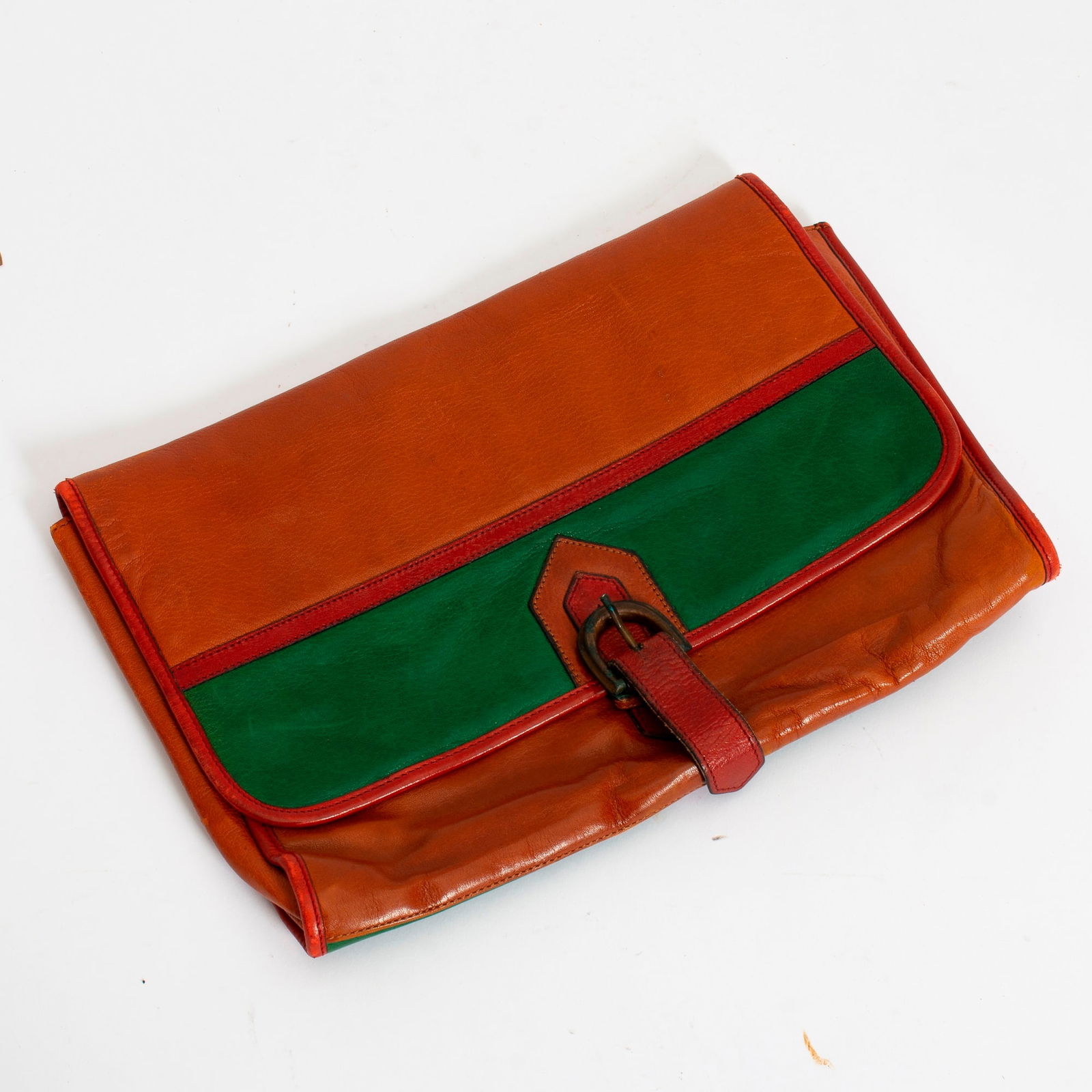 Yves Saint Laurent Leather Clutch (1 of 5)
