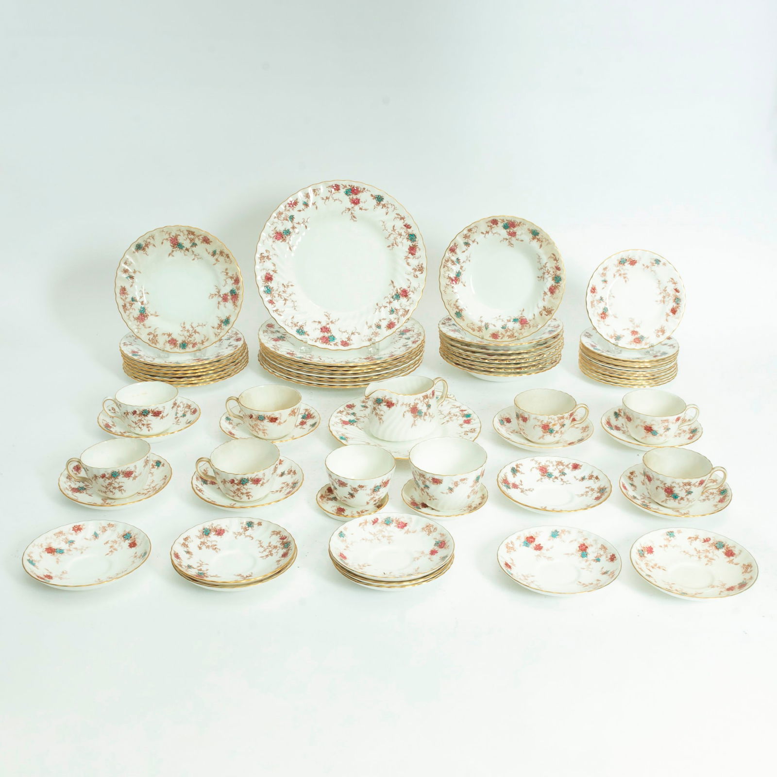 Minton Porcelain Partial Dinner Service "Ancestral" (1 of 20)