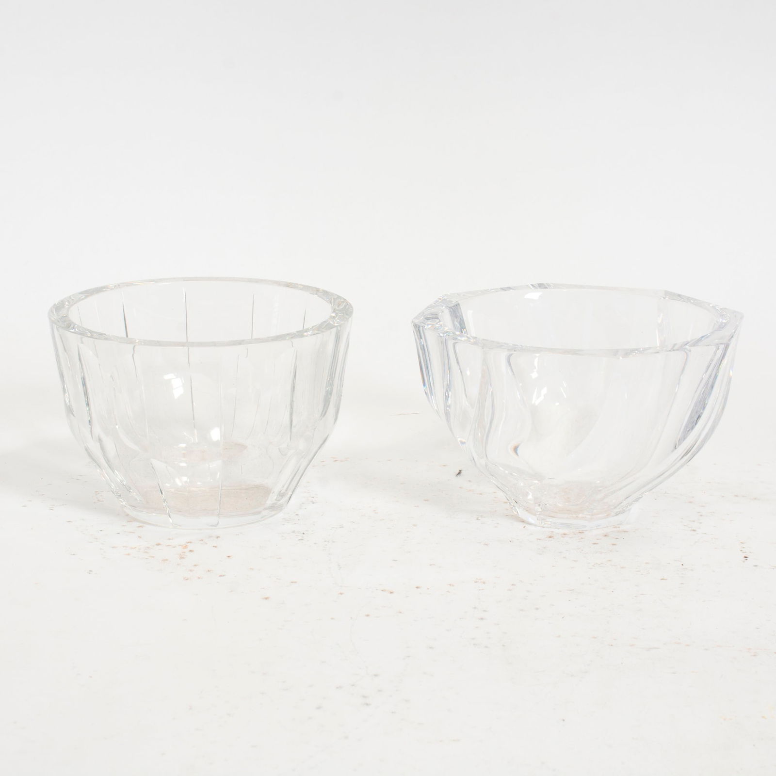 Two Orrefors Round Glass Bowls (1 of 4)
