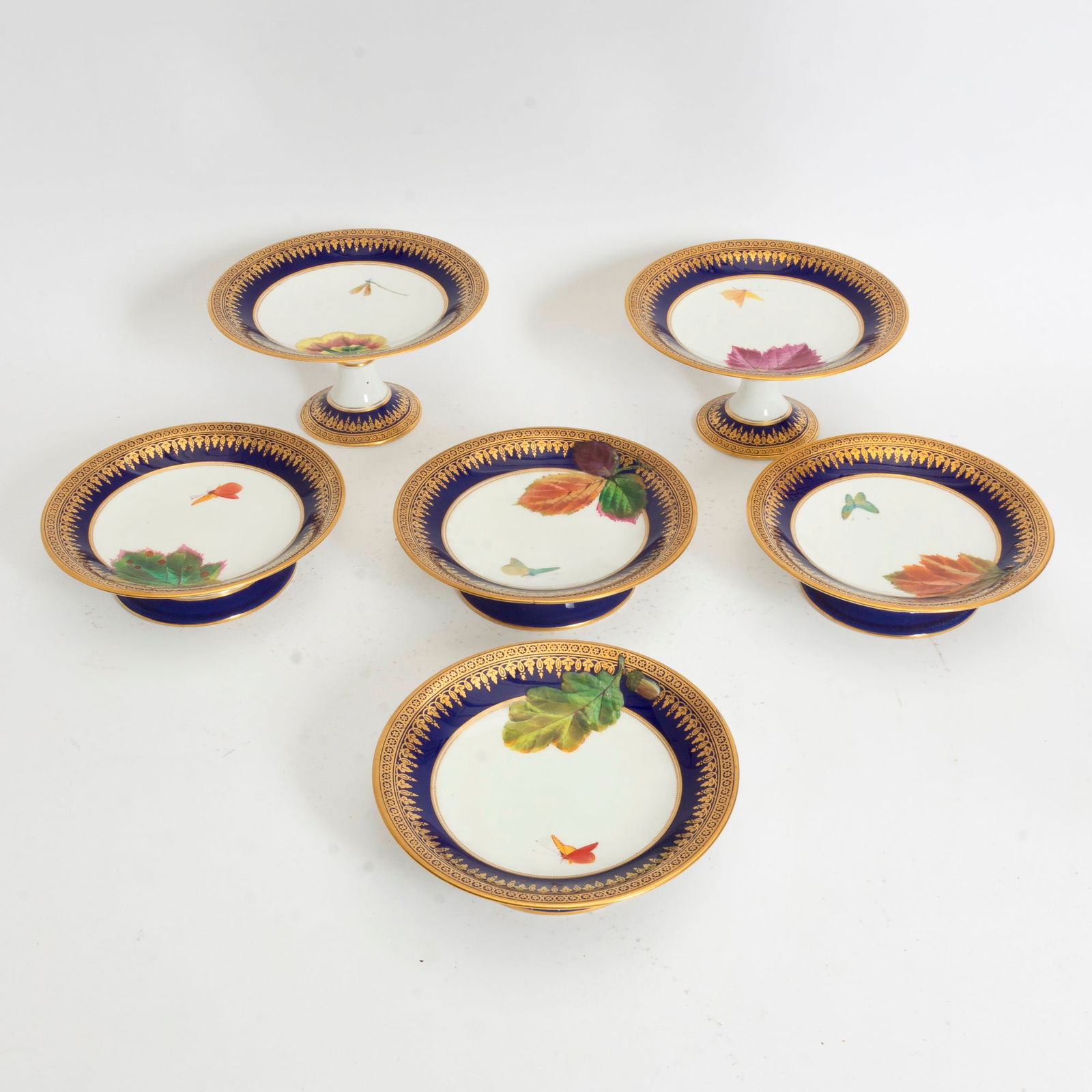 Group of Hand Painted Porcelain Tableware (1 of 6)