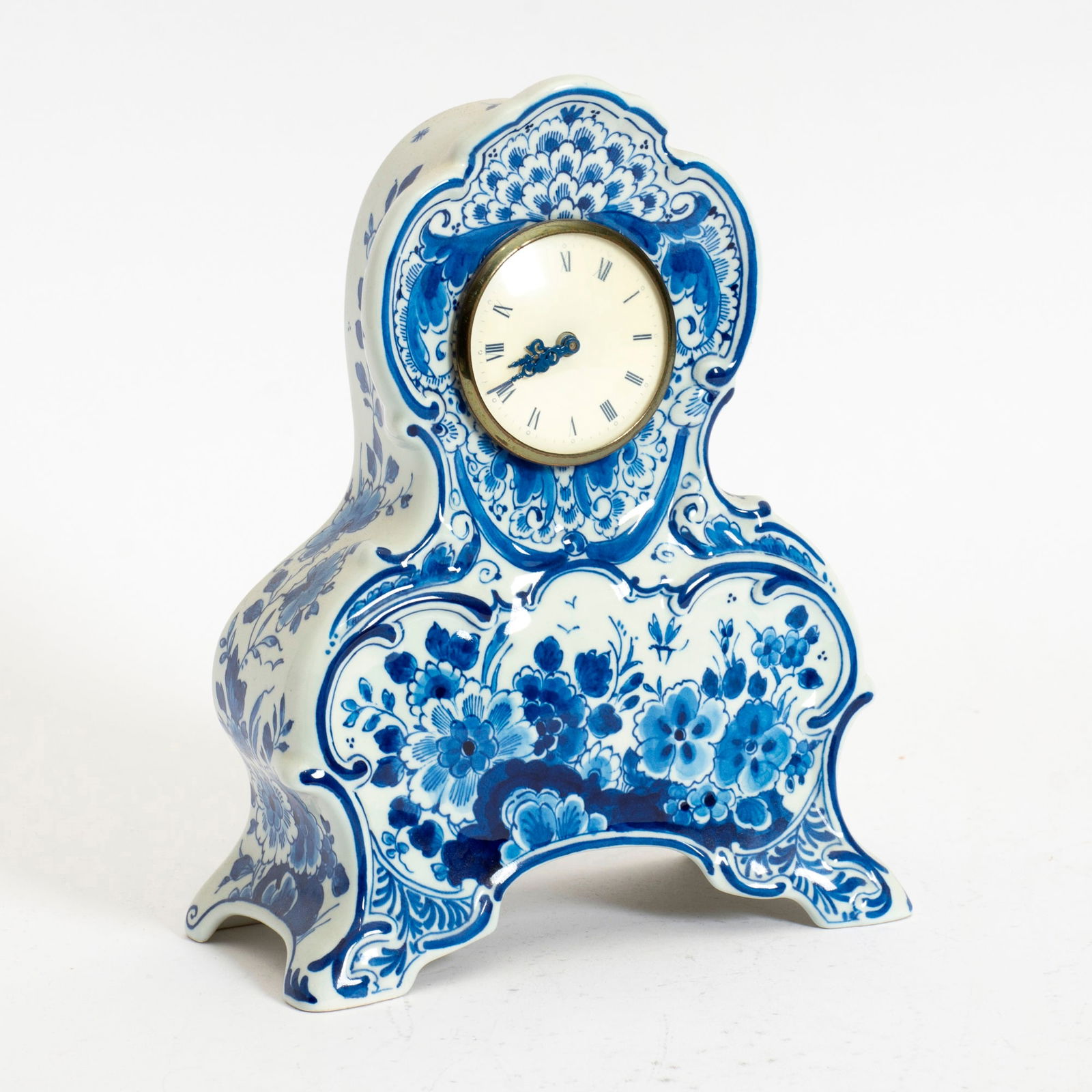 Delft Blue and White Porcelain Clock (1 of 3)