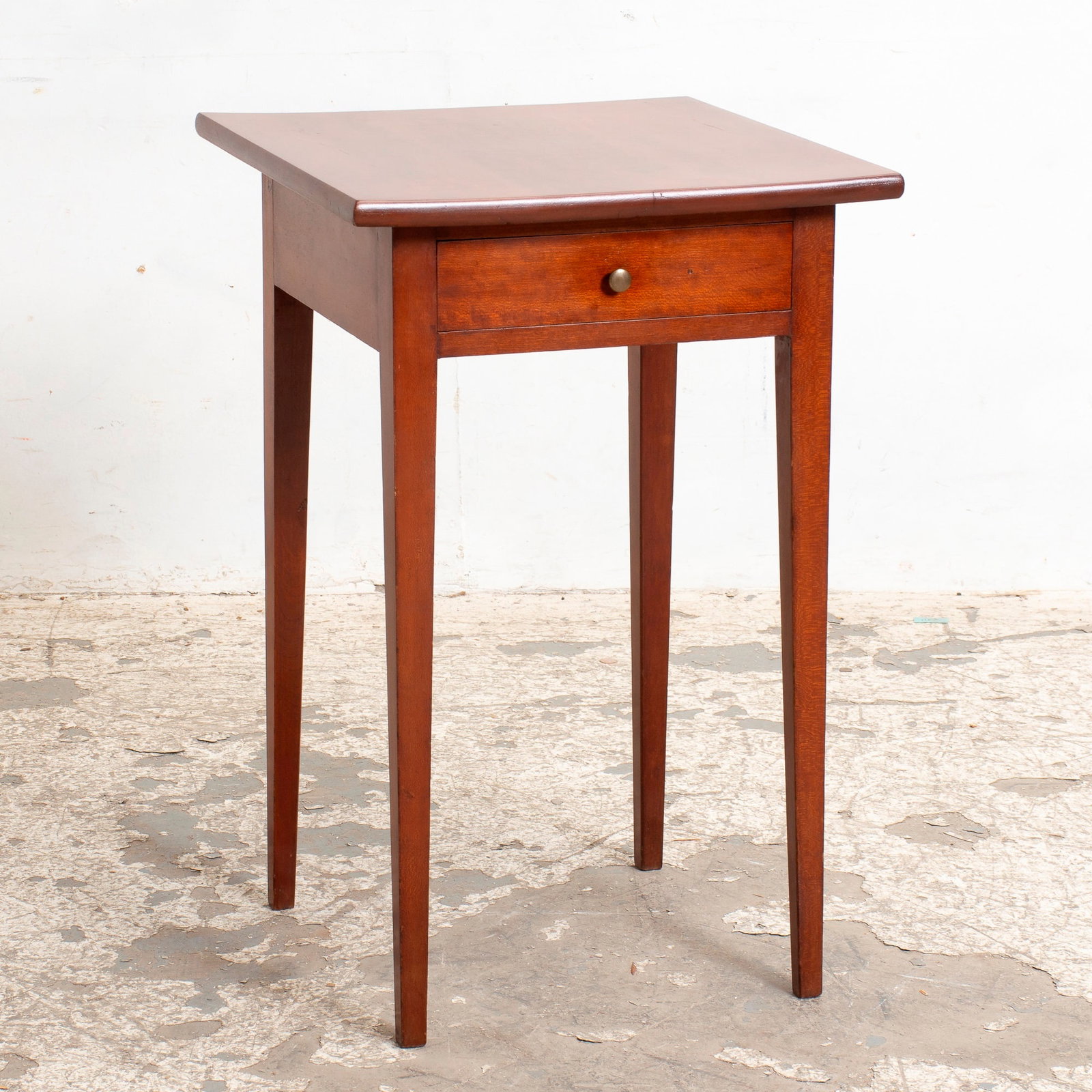 Mahogany Side table: * (28 1/2" h x 19" w x 18 1/4" d) Scratches