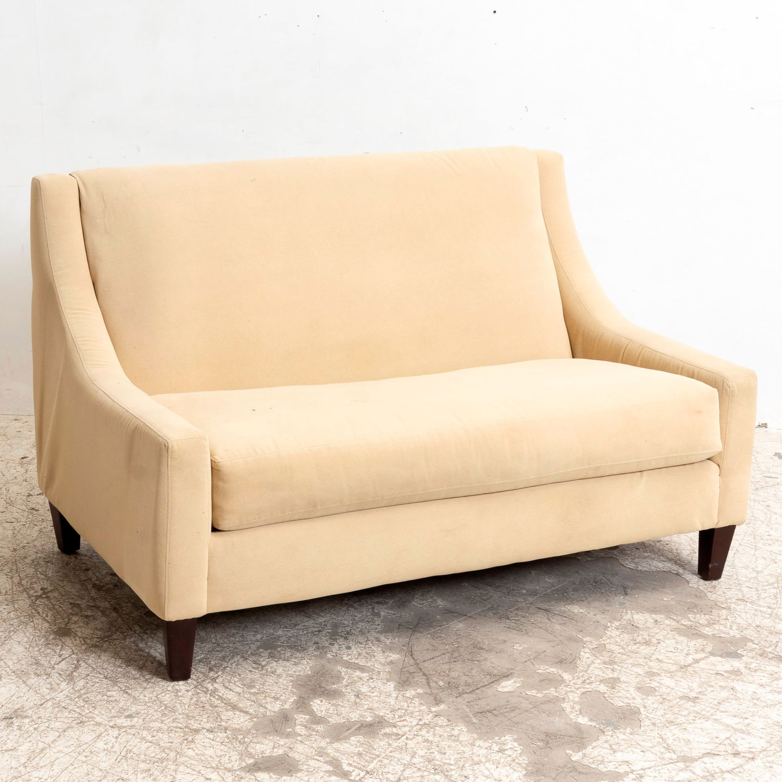 Contemporary Upholstered Settee (1 of 4)