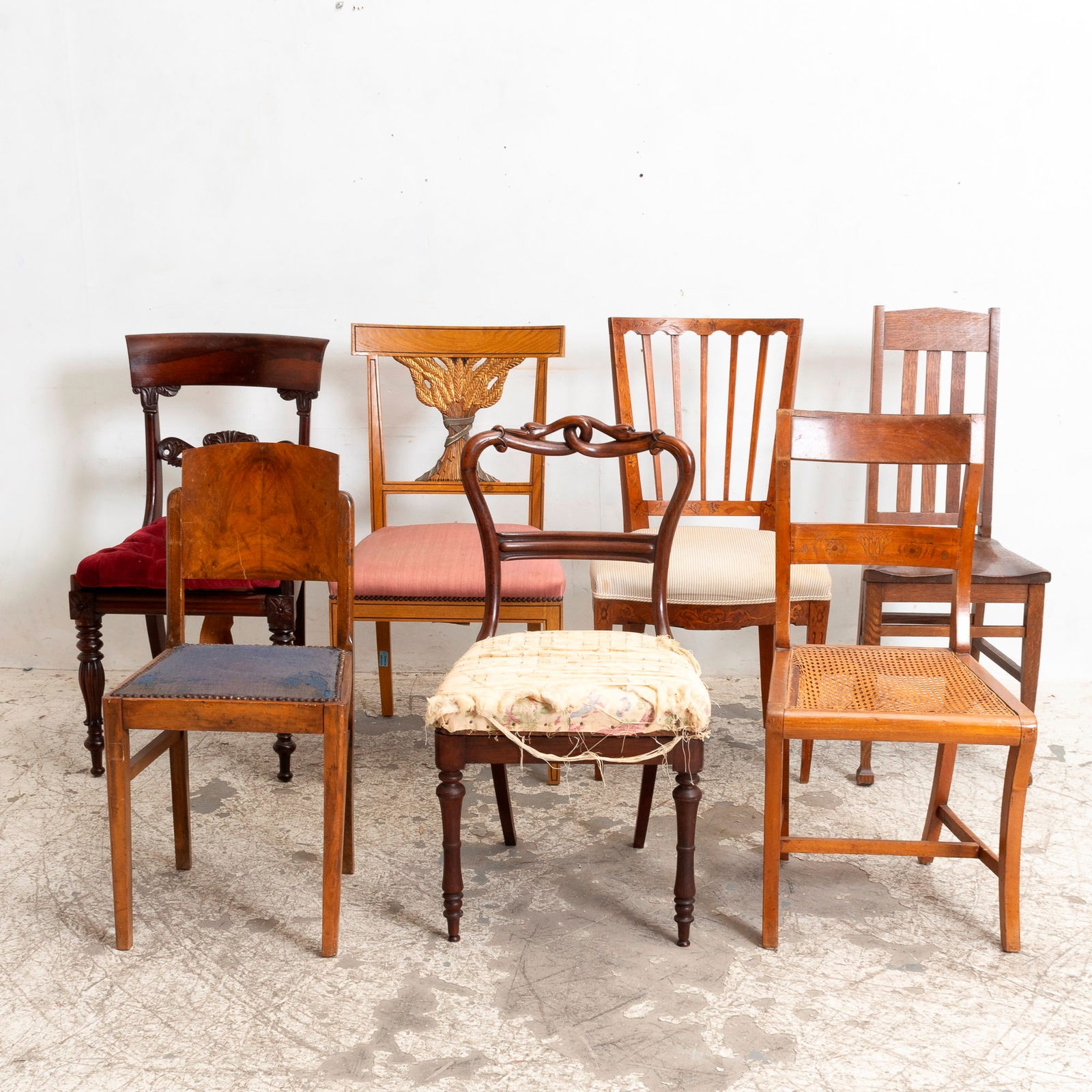Assorted Group of Seven Side Chairs (1 of 13)