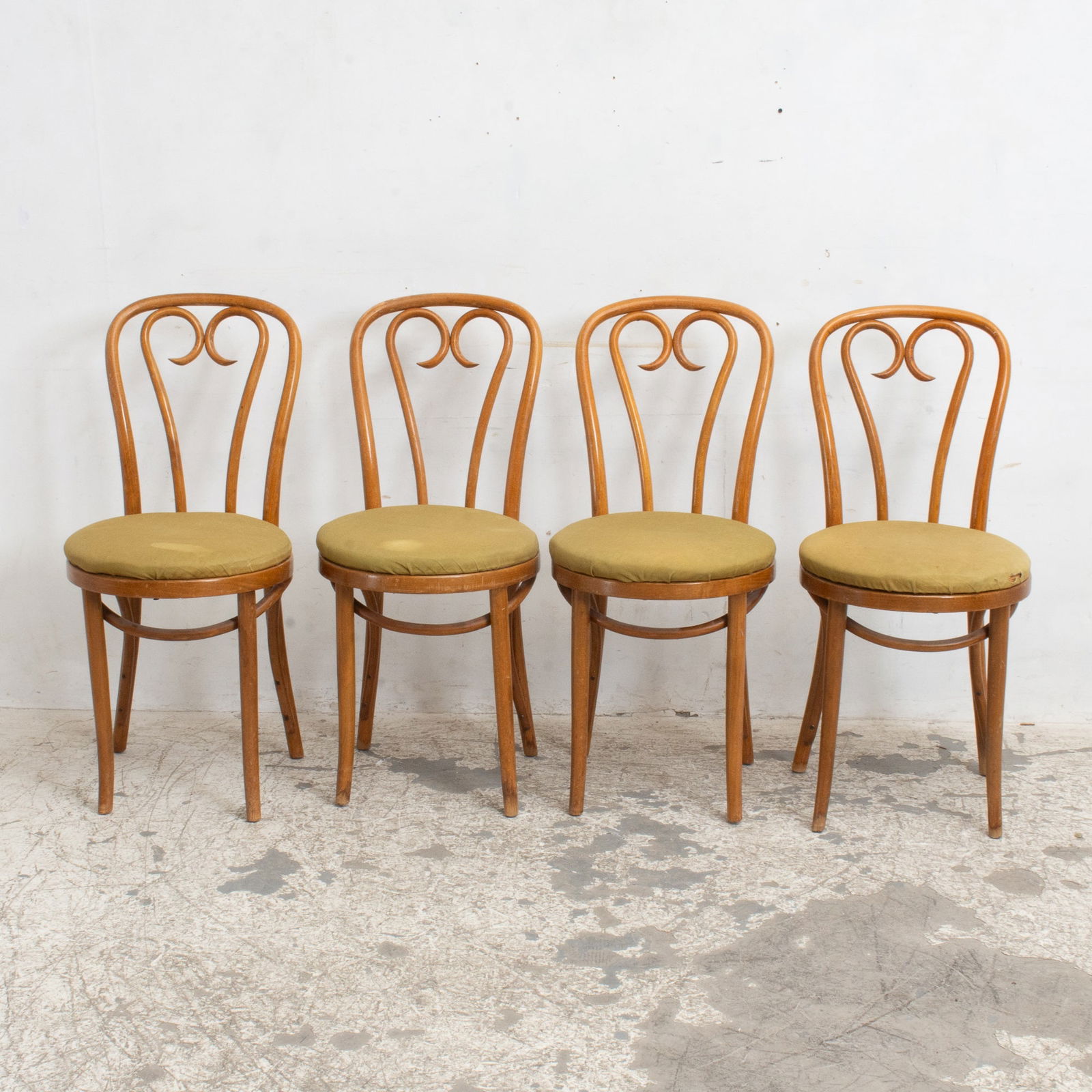 Set of Four Bentwood Side Chairs (1 of 5)