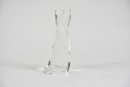 Steuben Glass Cat