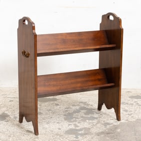 Mahogany Book Stand