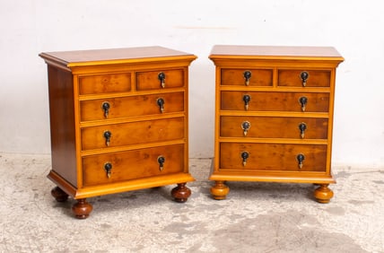 Pair of Bedside Chests of Drawers
