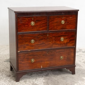 Mahogany Four-Drawer Dresser