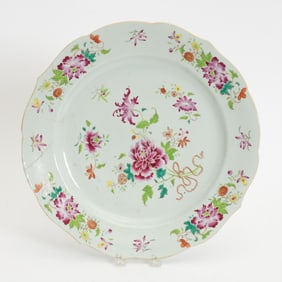 Chinese Export Porcelain Charger