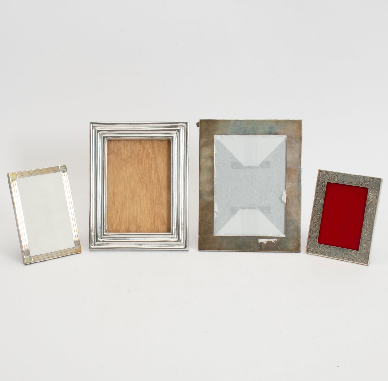 Group of Four Sterling Silver Picture Frames (1 of 9)