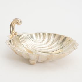 Sterling Silver Shell Form Bowl