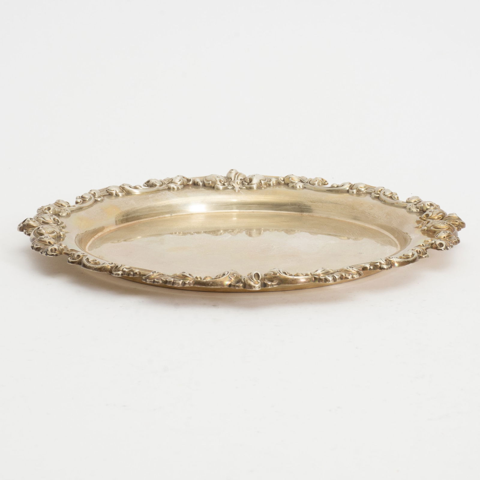 Round Sterling Silver Tray (1 of 4)