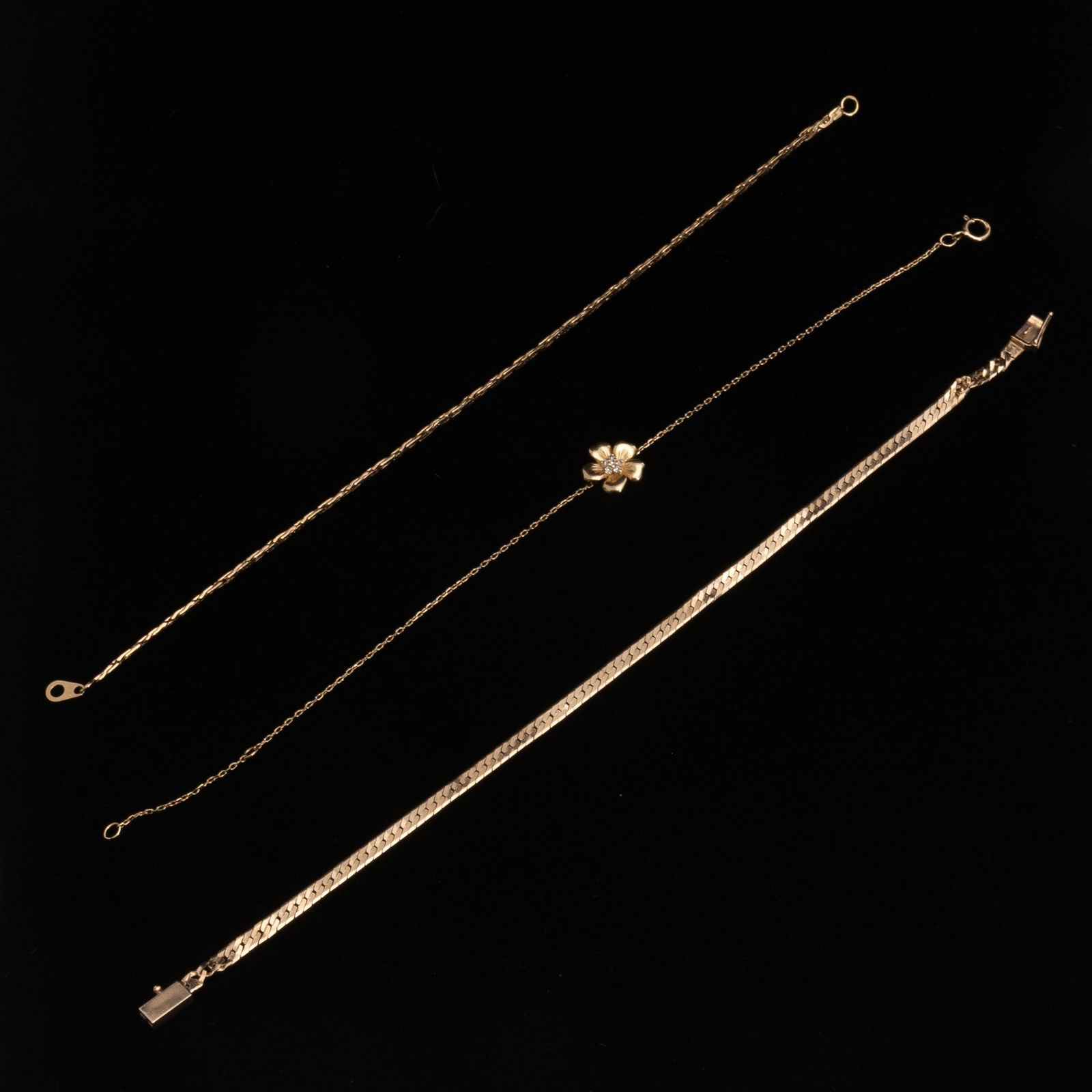 Group of Three Gold Bracelets (1 of 13)