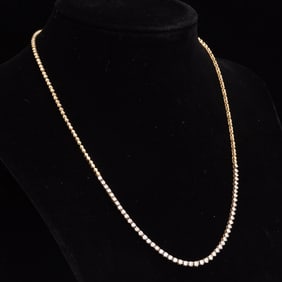 14KT Gold and Diamond Necklace