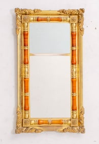 Gilt Decorated Federal Style Mirror