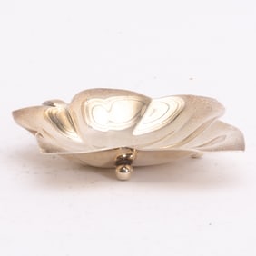 Tiffany & Co. Sterling Leaf-Form Dish