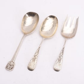 Tiffany & Co. Sterling Serving Spoon;