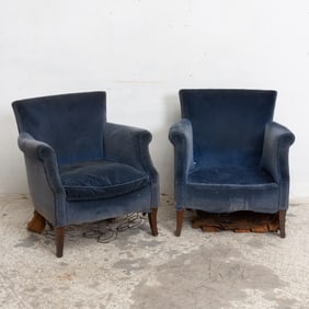 Pair of Upholstered Armchairs