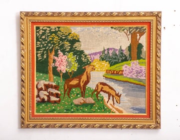 Framed Needlepoint