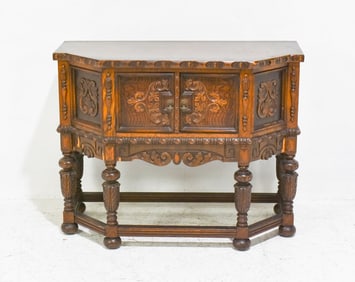 Carved Wood Cabinet