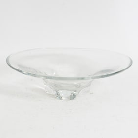 Orrefors Glass Fruit Bowl
