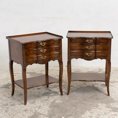 Pair of Louis XV Style Bedside Tables (1 of 6)