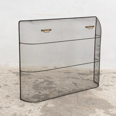 Mesh Metal Fire Screen (1 of 4)