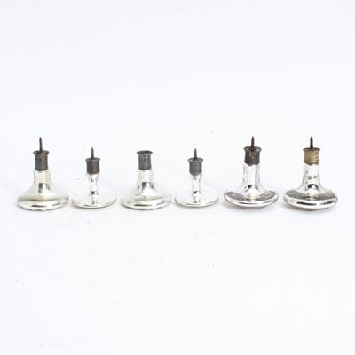 Three Pairs of Mercury Glass Curtain Tiebacks (1 of 4)