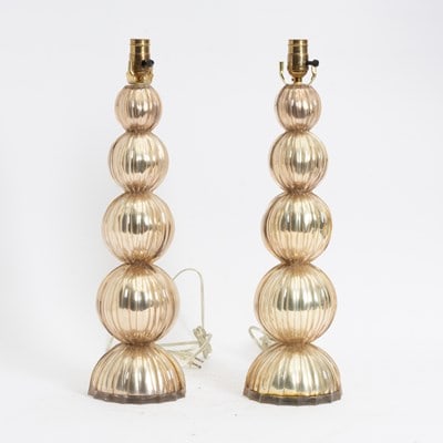 Pair of Modern Acrylic Table Lamps (1 of 4)