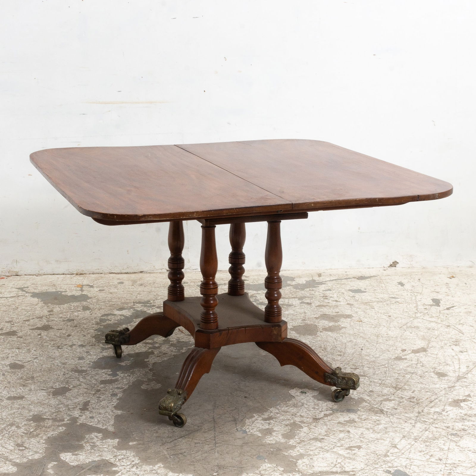 Regency Style Mahogany Dining Table (1 of 6)