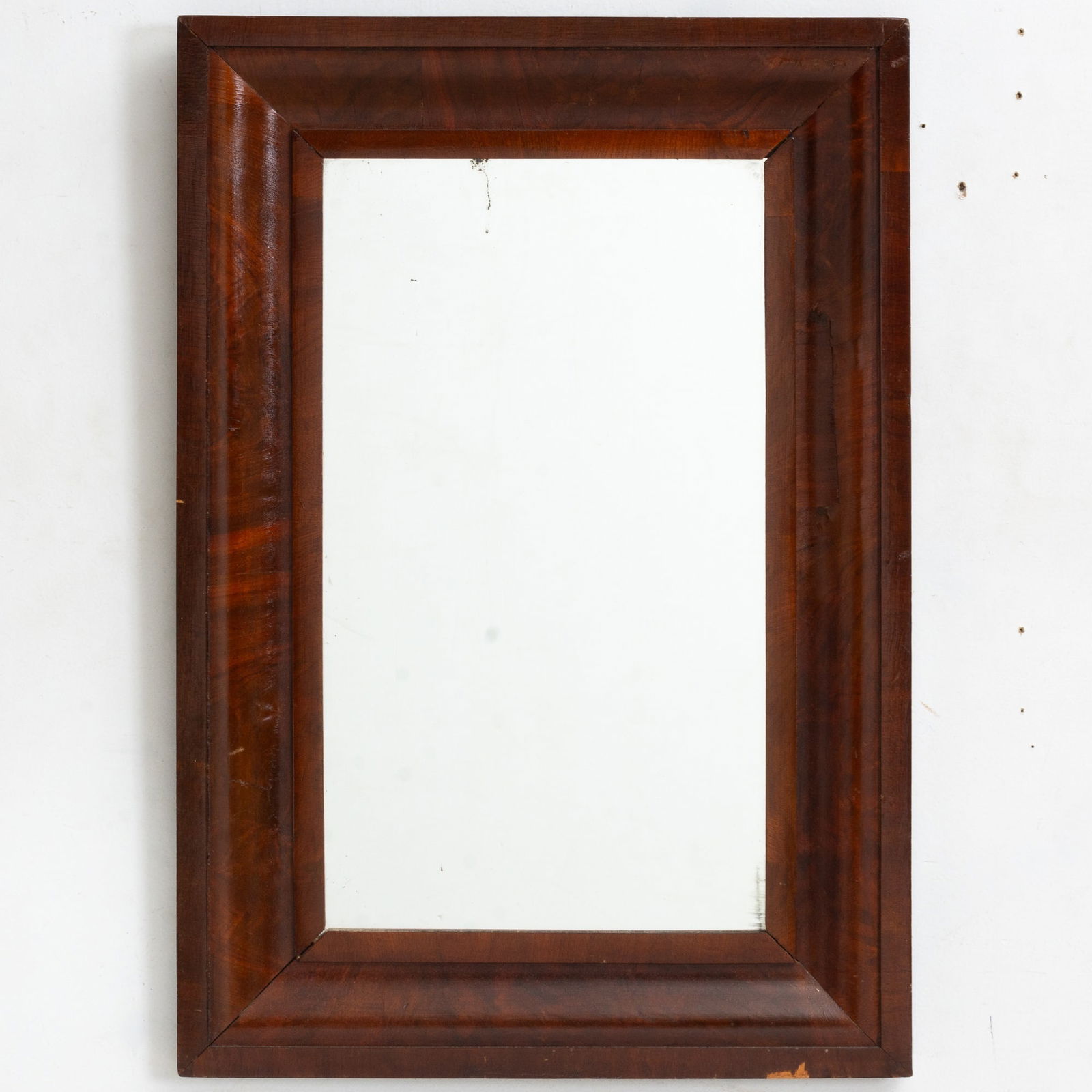 Mahogany Framed Mirror: 32 1/2" h x 22 1/4" w