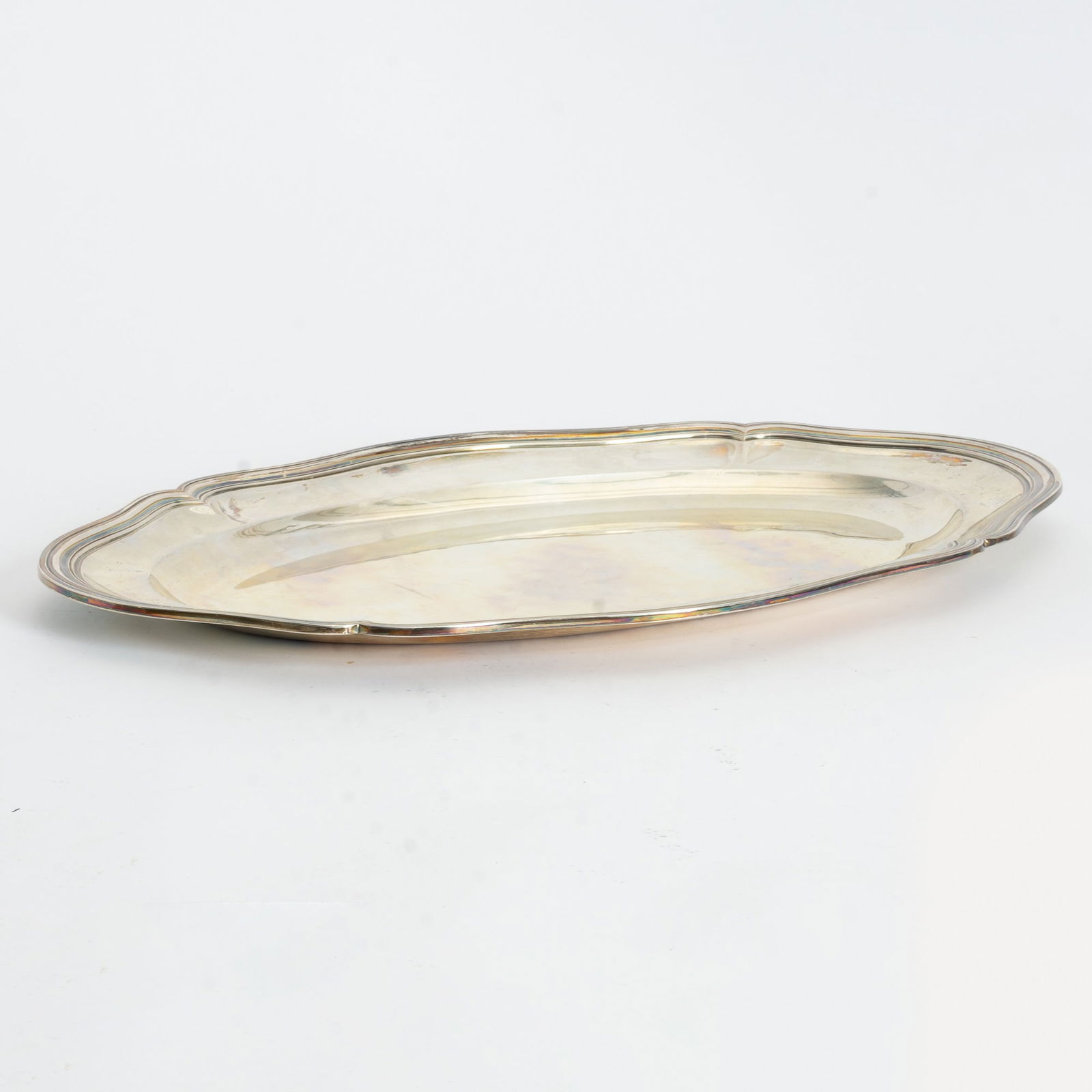 German Silver Oval Tray (1 of 4)