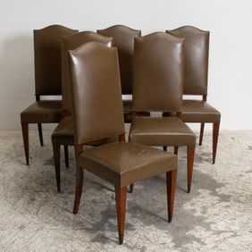 Set of Six Pierre Lardin Dining Chairs