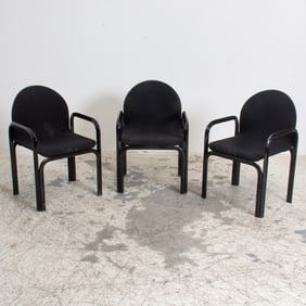 Set of Three Gae Aulenti For Knoll Orsay Chairs