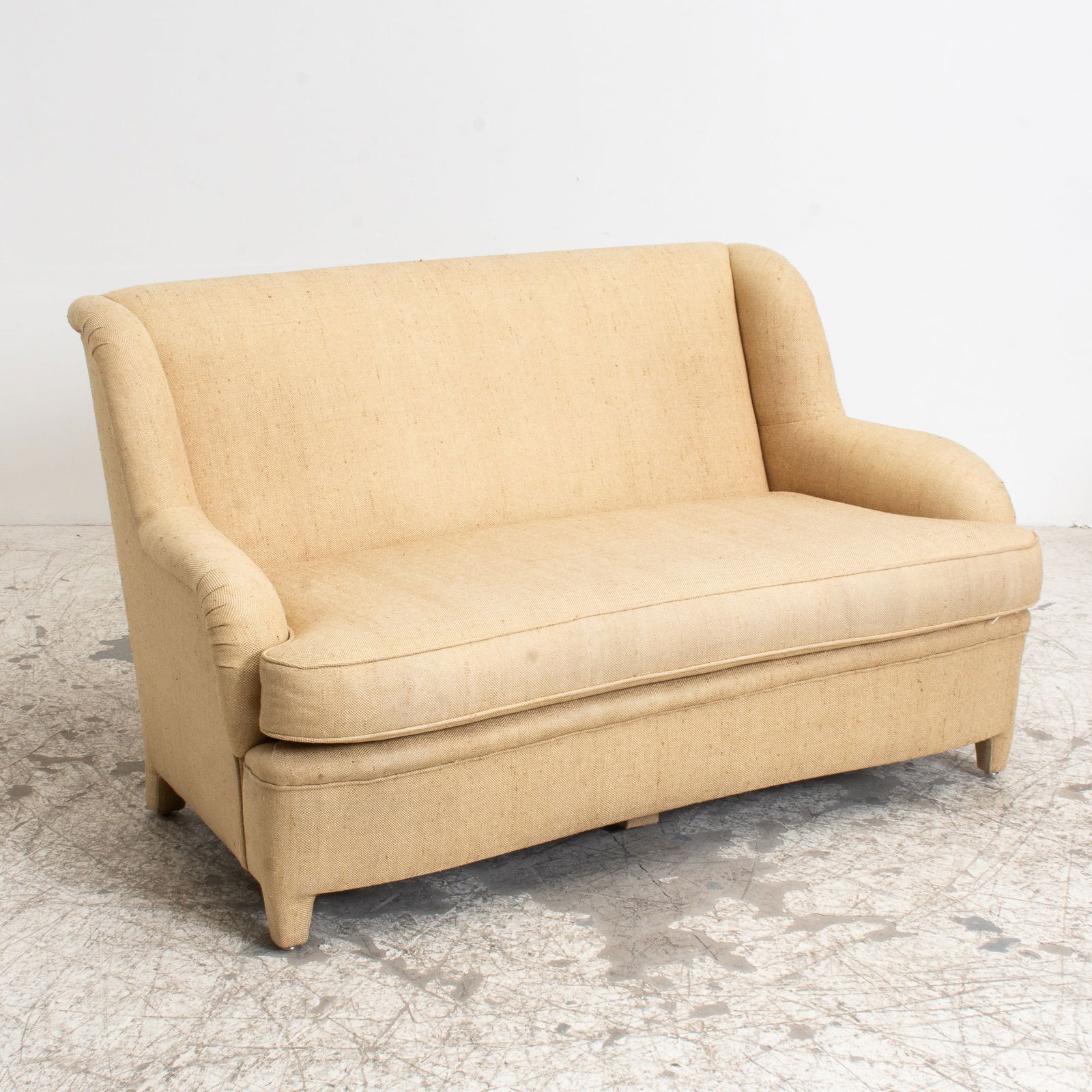 French Upholstered Settee (1 of 4)