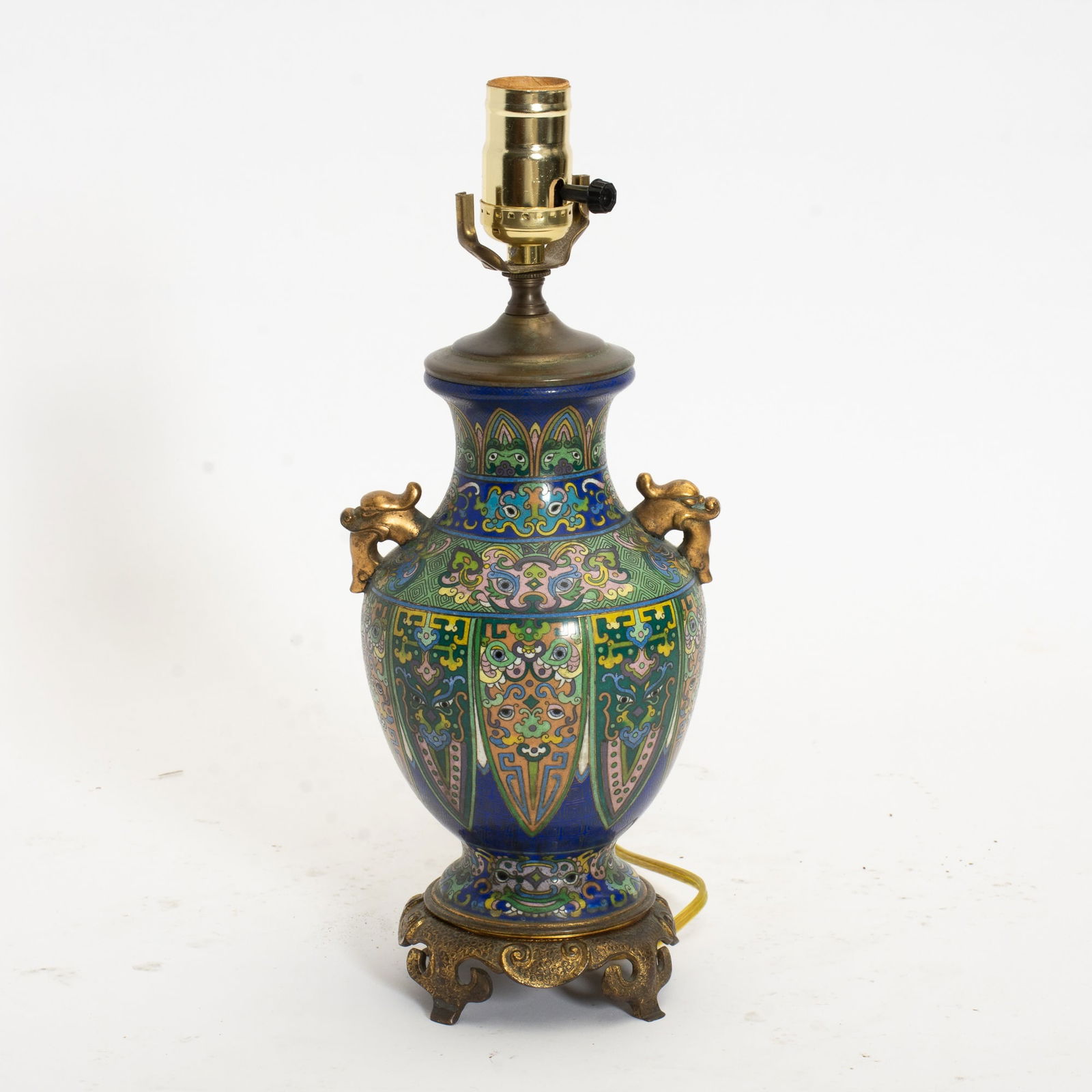 Asian Style Cloisonne Vase (1 of 5)
