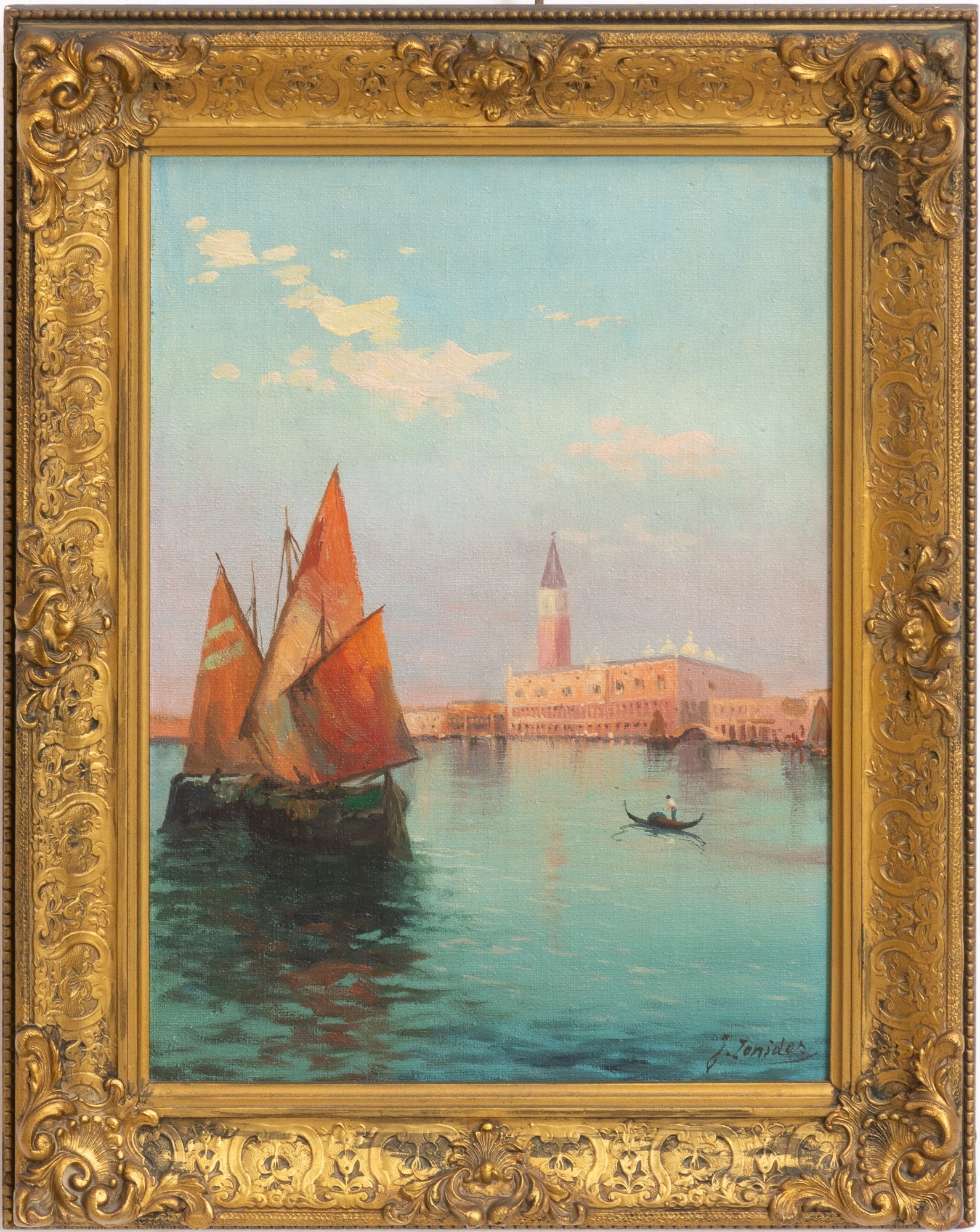 20th Century School, Venetian Scene (1 of 6)