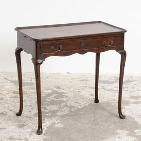 Mahogany One Drawer Side Table