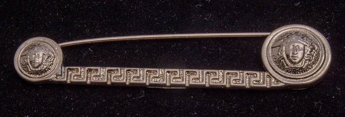 Versace Medusa Pin Brooch