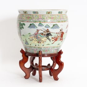 Chinese Porcelain Fishbowl