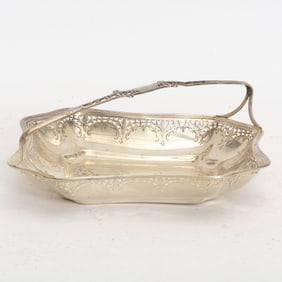 Sterling Silver Square Basket