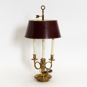 Brass Bouillotte lamp