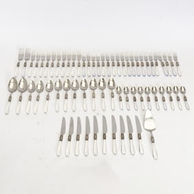 Bugatti Acrylic and Silverplate Flatware Set