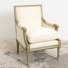 Green Painted Bergere