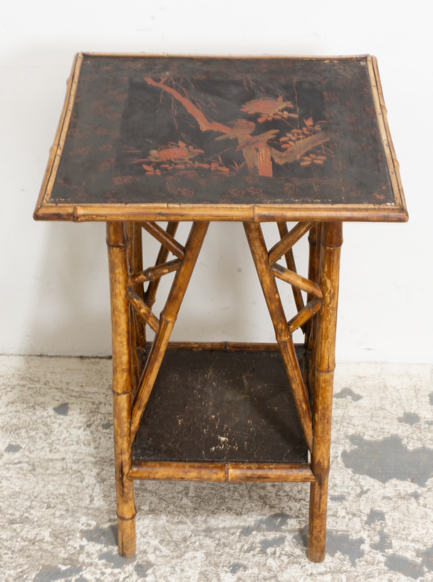 Bamboo Side table (1 of 5)