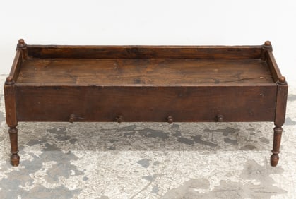 Small Stained Pine Coffee Table